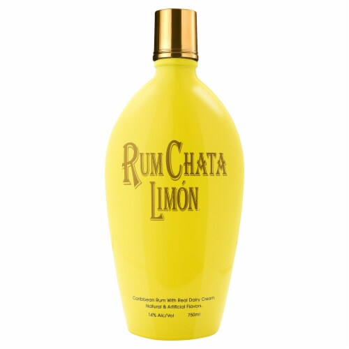 Rum Chata Limon® Caribbean Rum Cream Liqueur Perspective: front