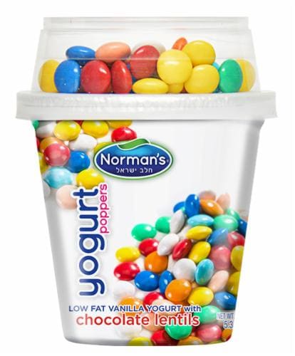 Norman's Yogurt with Chocolate Lentils Perspective: front