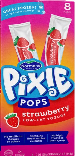 Norman's Strawberry Pixie Pops Perspective: front