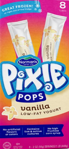 Norman's Vanilla Pixie Pops Perspective: front