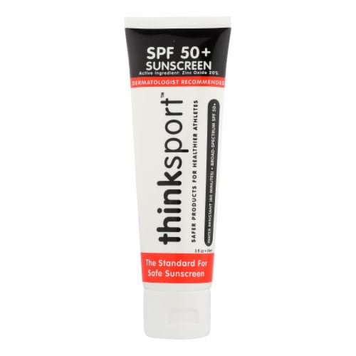 Thinksport 1204825 Thinksport Suncreen - SPF 50+ - 3 fl oz Perspective: front