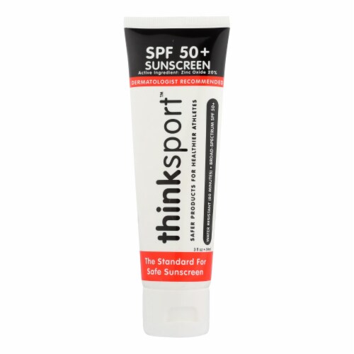 Thinksport 1204825 Thinksport Suncreen - SPF 50+ - 3 fl oz Perspective: front