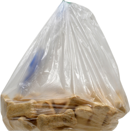 Foppers Mini Chicken Flavored Dog Bones in Bulk Perspective: front