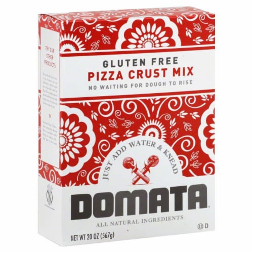 Domata Gluten Free Pizza Crust Mix Perspective: front