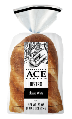 ACE Bakery® Classic White Bistro Loaf Perspective: front