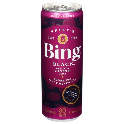 Bing® Black Blackberry Juice Energy Drink
