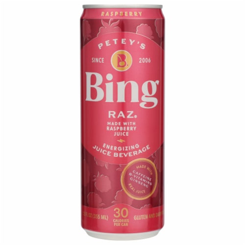 Bing Raz Raspberry Juice Beverage