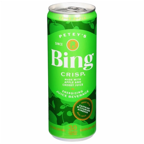 Bing Crisp™ Apple & Cherry Juice Beverage Perspective: front