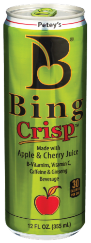 Bing Crisp™ Apple & Cherry Juice Beverage Perspective: front