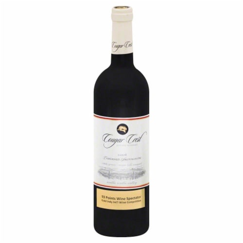 Cougar Crest Cabernet Sauvignon Perspective: front