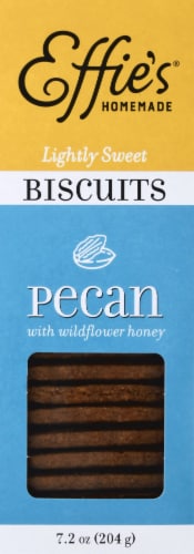 Effies Homemade Pecan Nutcakes Perspective: front