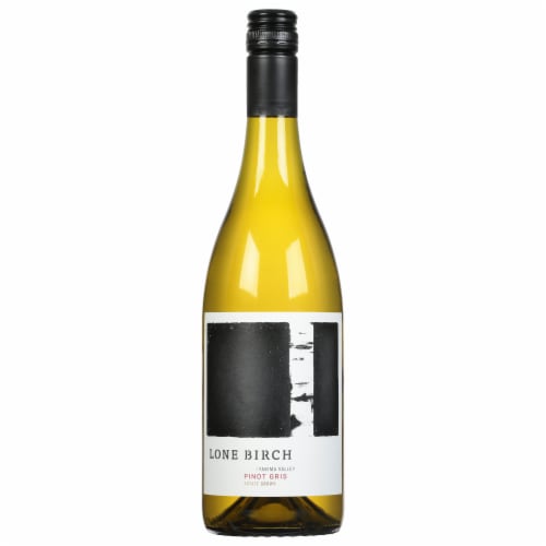 Lone Birch Yakima Valley Pinot Gris Washington State White Wine Perspective: front