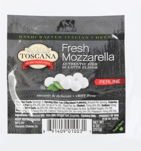 Toscana Fresh Mozzarella Perspective: front