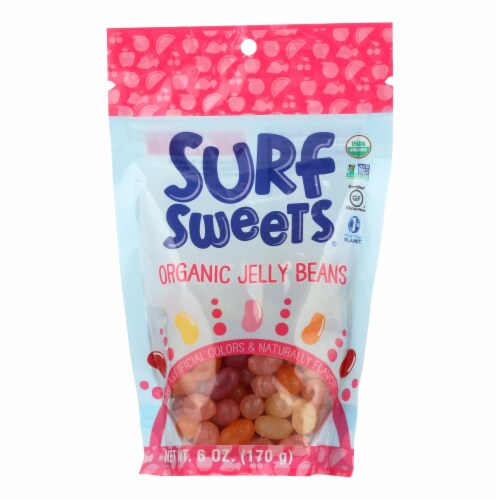 Surf Sweets Assorted Organic Jelly Beans Perspective: front
