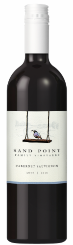 Sand Point Family Vineyards Cabernet Sauvignon Perspective: front