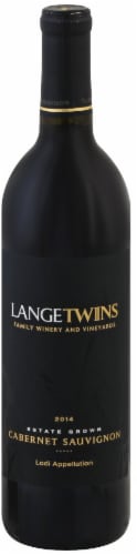 Lange Twins Cabernet Sauvignon Perspective: front