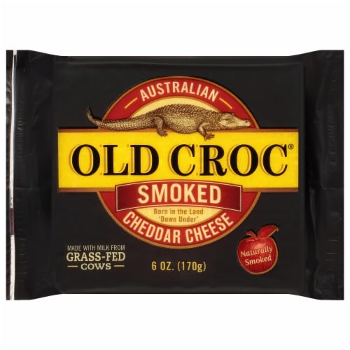 Old Croc® Smoked Sharp Cheddar Cheese Perspective: front