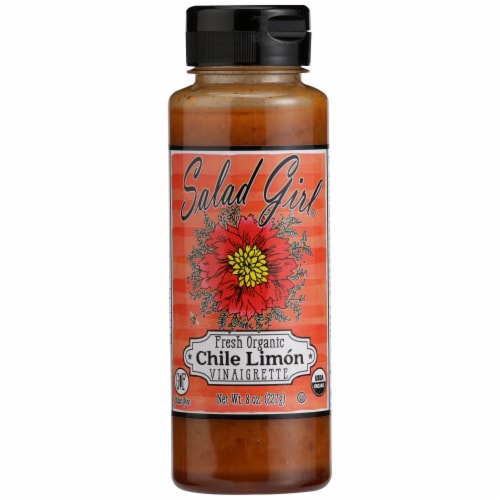 Salad Girl Chile Limon Organic Salad Dressing Perspective: front