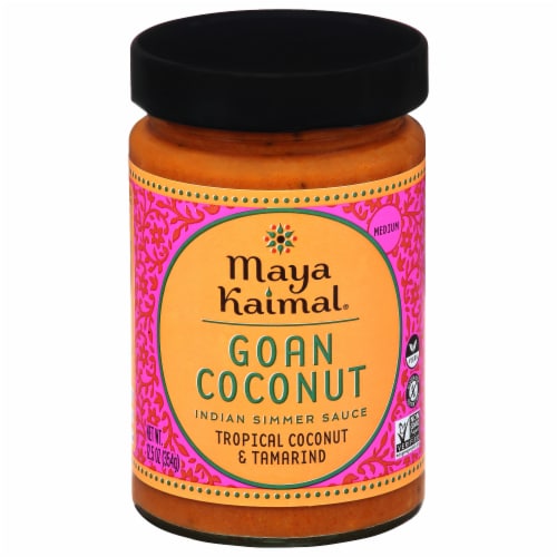 Maya Kaimal® Goan Coconut Indian Simmer Sauce Perspective: front