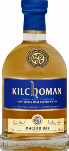 Kilchoman Islay Single Malt Scotch Whisky Perspective: front