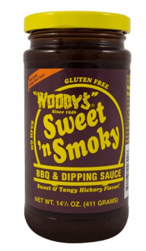 Woody's Sweet 'n Sour Sauce for Barbecue Perspective: front