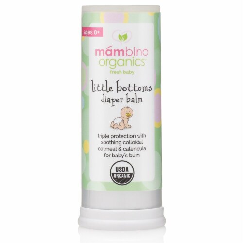 Mambino Organics Fresh Baby Diaper Balm Perspective: front