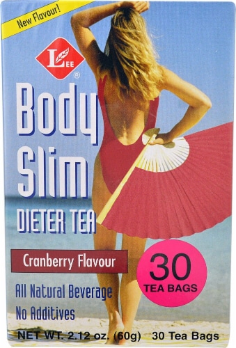 Uncle Lee's  Body Slim Dieter Tea   Cranberry Perspective: front