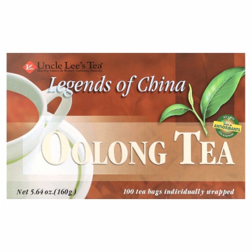 Uncle Lee's Tea® Legends Of China Oolong Tea Perspective: front