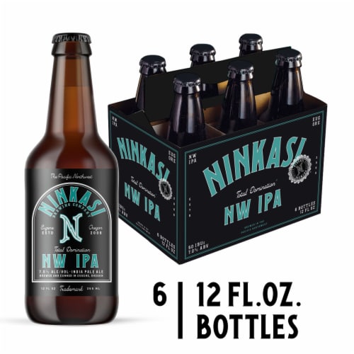 Ninkasi Total Domination IPA Northwest IPA Craft Beer Perspective: front