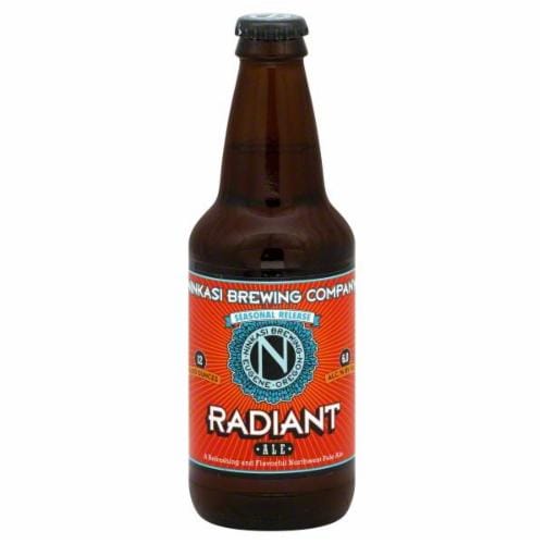 Ninkasi Brewing Company Seasonal Release Beer Perspective: front