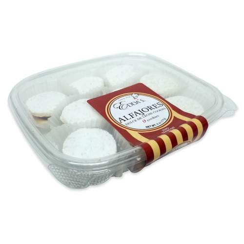 Edda's Alfajores Dulce De Leche Cookies Perspective: front