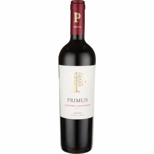 Primus Cabernet Sauvignon Chile Red Wine Perspective: front