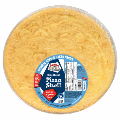 Against The Grain Gourmet Gluten Free Three Cheese Pizza Shell Perspective: front