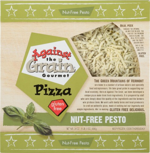 Against the Grain® Gourmet Gluten Free Pesto Frozen Pizza Perspective: front