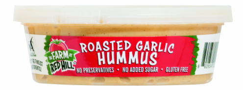 The Farm at Red Hill Roasted Garlic Hummus 8 oz Perspective: front
