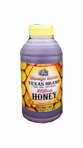 Stroope Farms Wildflower Honey Perspective: front
