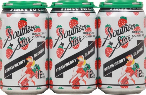 Southern Star Brewing Company® Strawberry Blonde Ale Cans Perspective: front