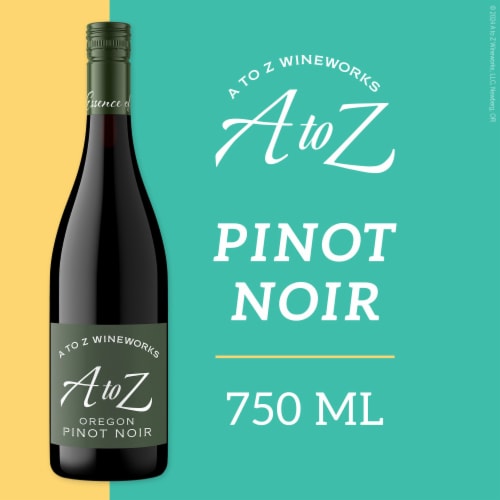 A to Z Wineworks Pinot Noir Oregon Red Wine Perspective: front