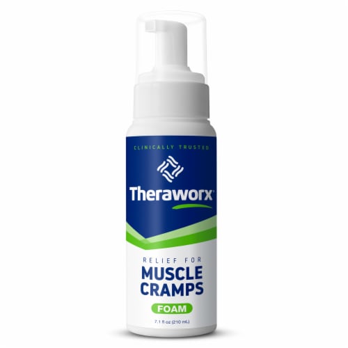 Theraworx® for Muscle Cramps Foam Perspective: front