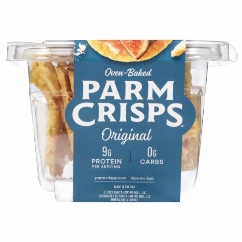 ParmCrisps® Original Parmesan Crisps Perspective: front