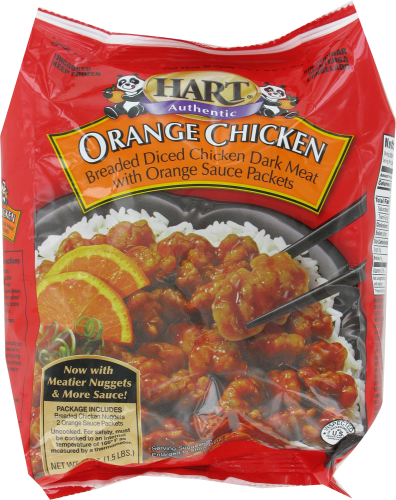 Hart Breaded Orange Chicken Perspective: front