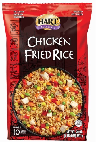 Hart® Authentic Frozen Chicken Fried Rice Perspective: front