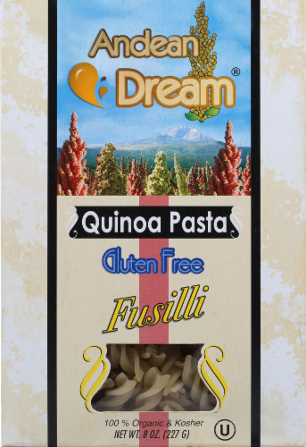 Andean Dream® Organic Fusilli Quinoa Pasta Perspective: front