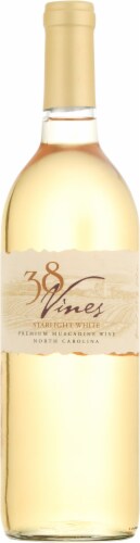 38 Vines Starlight White WIne Perspective: front