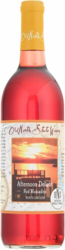 Old North State Winery Afternoon Delight Muscadine Red Wine Perspective: front