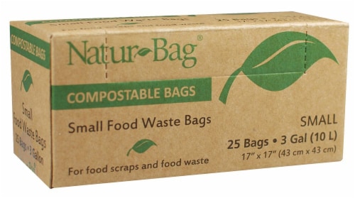 Natur-Bag Small Compostable Waste Bags Perspective: front