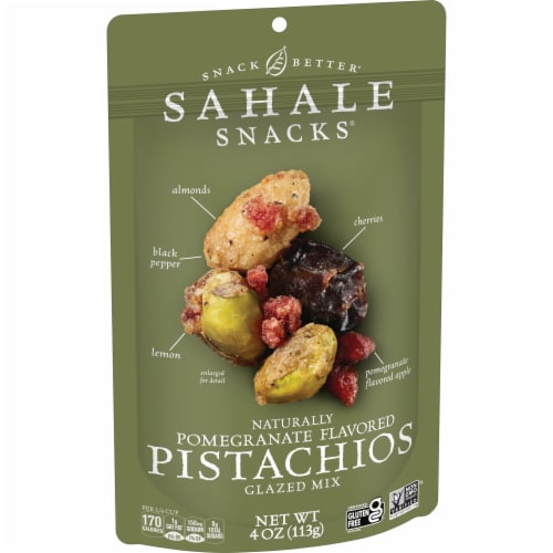 Sahale Snacks Pomegranate Pistachios Blend Perspective: front