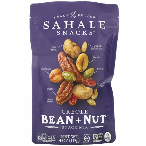Sahale Snacks Creole Bean and Nut Snack Mix Perspective: front