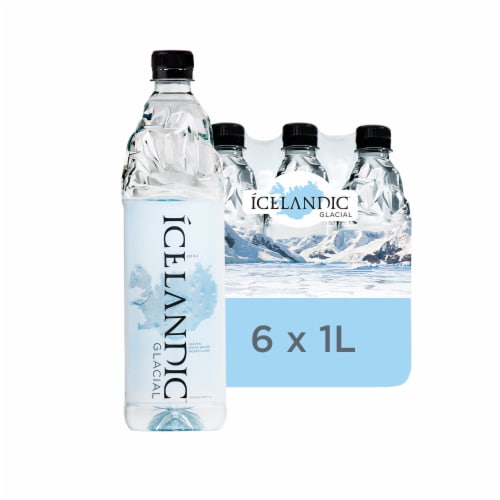 Icelandic™ Glacial Naturally Alkaline Spring Water Perspective: front