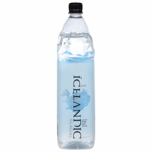 Icelandic™ Glacial Natural Spring Bottled Water Perspective: front
